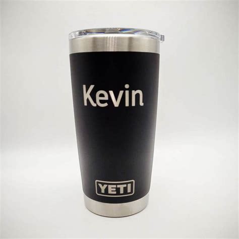 Personalized Engraved Yeti 20 Oz Rambler Tumbler Engraved Etsy