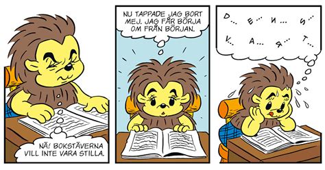 Bamse och Kalle Anka C o vill öka kunskapen om dyslexi