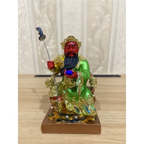 Jual Patung Dewa Kwan Kong Guan Yu Kwankong Duduk 4 Inch Shopee