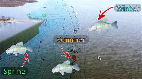 Look For This Spot On A River To Find Crappie How To Use Side Imaging