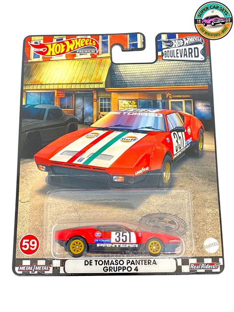De Tomaso Pantera Gruppo 4 Hot Wheels Premium Boulevard 59 Etsy Canada