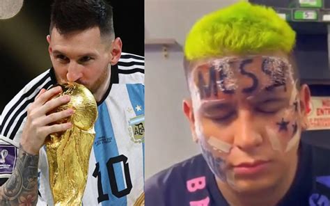 Fiebre Por Messi Fans Se Tat An Su Nombre Su Cara Su Ic Nica Frase