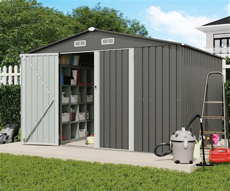 Rubbermaid 10 W X D Plastic Storage Shed 70 2156398 The