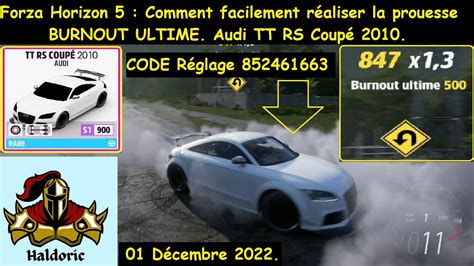 Forza Horizon Comment Facilement R Aliser La Prouesse Burnout