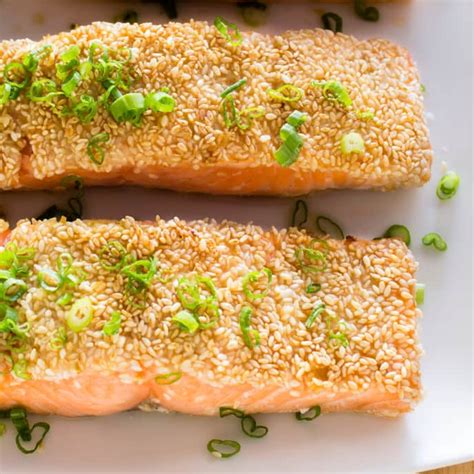 Sesame Crusted Salmon With Orange And Chili Powder Cook S Illustrated