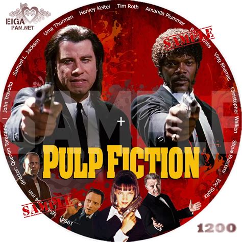 DVDラベルパルプフィクションPULP FICTION 1994