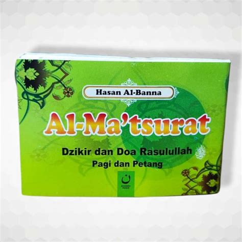 Jual Buku Al Ma Tsurat Al Ma Tsurat Dzikir Pagi Petang X Pustaka Nun