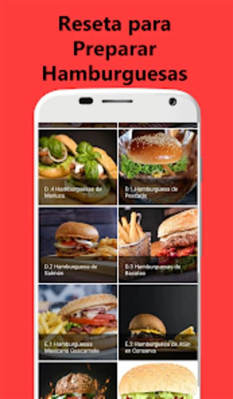 Homemade Burger Recipes for Android - Download