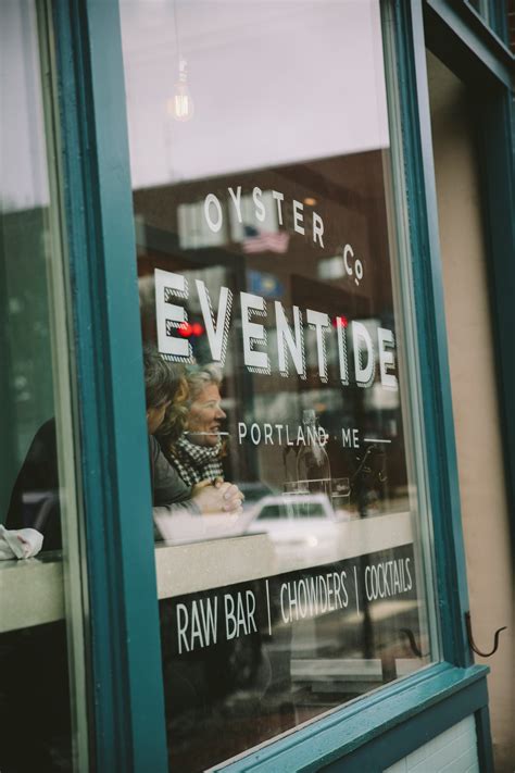 Silent Sunday: Eventide Oyster Co. (Portland, Maine) — A Thought For Food