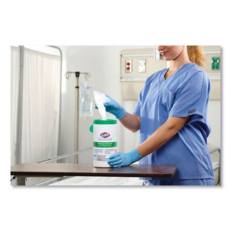 Clorox Healthcare Hydrogen Peroxide Cleaner Disinfectant Wipes X