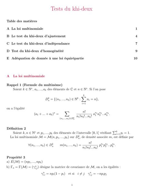 Tests Du Khi Deux Uha