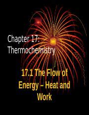 Understanding Thermochemistry Heat Work And Energy Transfers