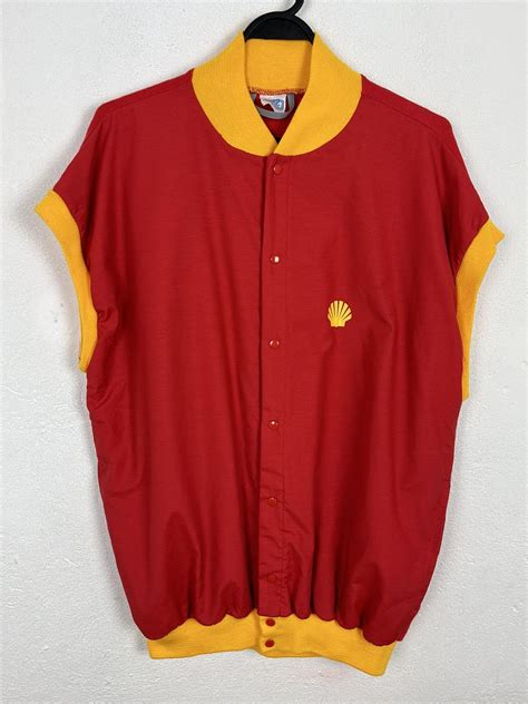 Formula 1 × Racing × Vintage 90s Vintage Shell Logo Racing Style Vest