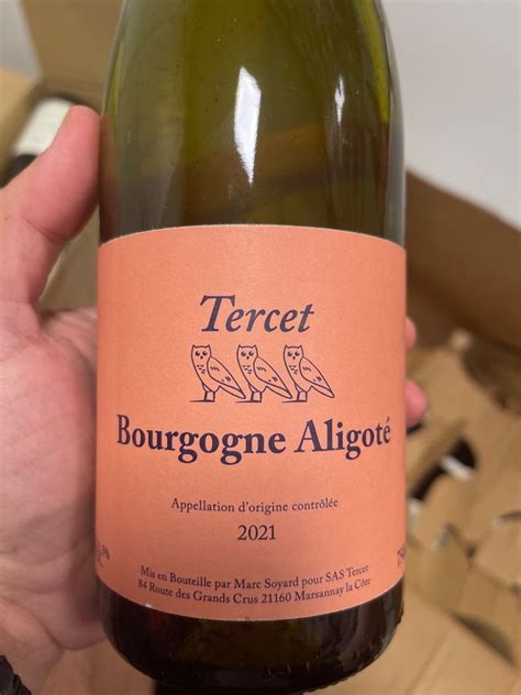 Tercet Marc Soyard Bourgogne Aligot France Burgundy