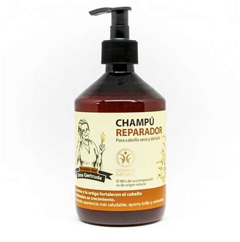 Champu Reparador para Cabellos Secos y Dañados Natural 500ml DMAS PELOS