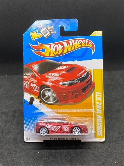 Hot Wheels Subaru Wrx Sti Red Carshoping