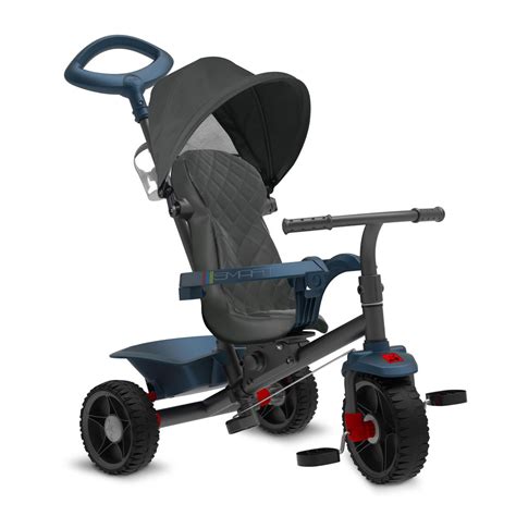Triciclo De Passeio - Confira Triciclo de Passeio Smart - Reclinável - Azul - Bandeirante ...