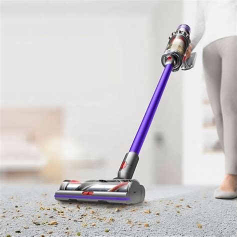 Купить беспроводной пылесос Dyson V11 Extra Никель/Фиолетовый в Москве ...