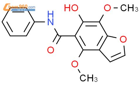 88258 54 2 5 Benzofurancarboxamide 6 Hydroxy 4 7 Dimethoxy N Phenyl