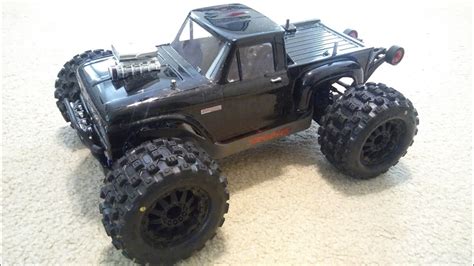 Traxxas Lcg Stampede 4x4 With Proline Badlands Mx Tires Youtube