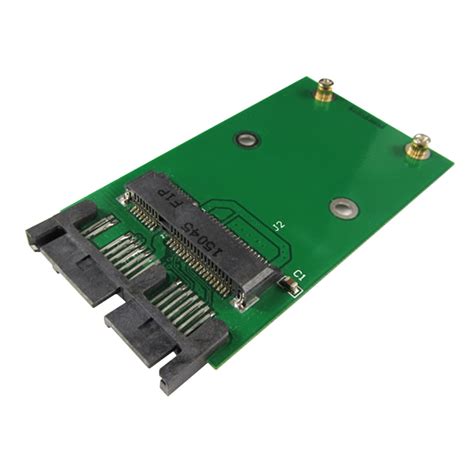 Husxh Msata Mini Pcie Ssd To 18 Inch Micro Sata Adapter Card For