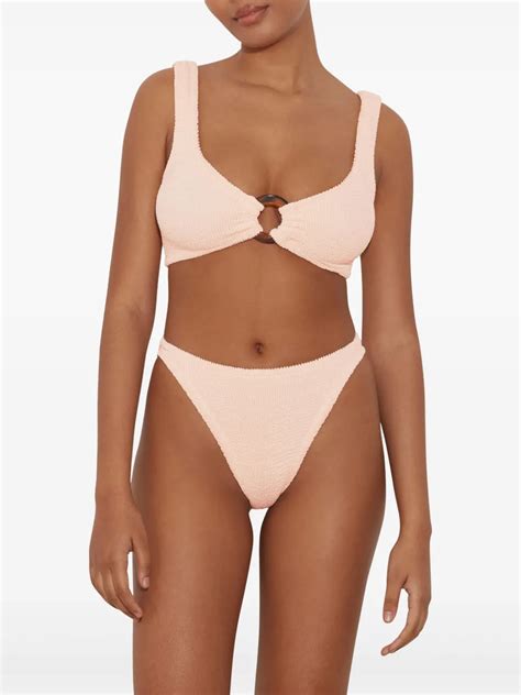 Hunza G Julia Bikini Neutrals Farfetch Hk