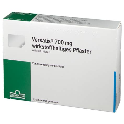 Versatis® 700 mg 20 St mit dem E-Rezept kaufen - Shop Apotheke