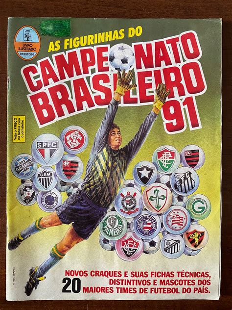 Álbum Campeonato Brasileiro 1991 - Casa do Colecionador