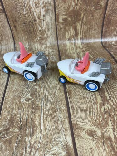 Nkok Spongebob Hot Rod Boat Slot Car Racers Patrick Set Of Slot Cars