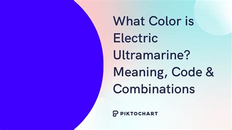 What Color is Electric Ultramarine? Meaning, Code & Combinations