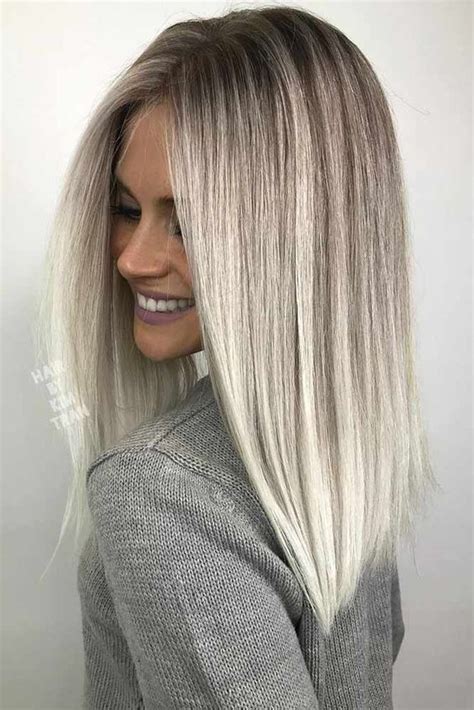 Фото: платиновый блонд | Platinum blonde hair color, Hair styles ...