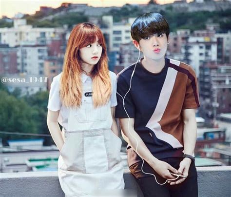 15 Gambar Lisa Blackpink Dan Jungkook Bts Keren