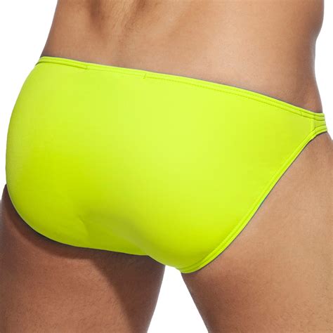 Addicted Slip De Bain Bikini Mini Jaune Fluo Inderwear