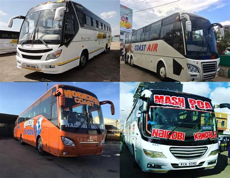 List of Luxury Buses Operating From Nairobi To Kampala