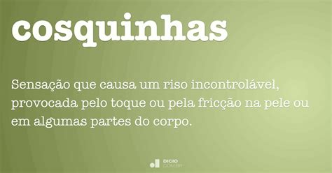 Como Se Escreve Cosquinha