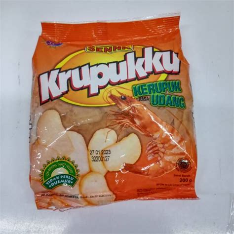 Jual Krupuk Ku Senna Rasa Udang 200gr Shopee Indonesia