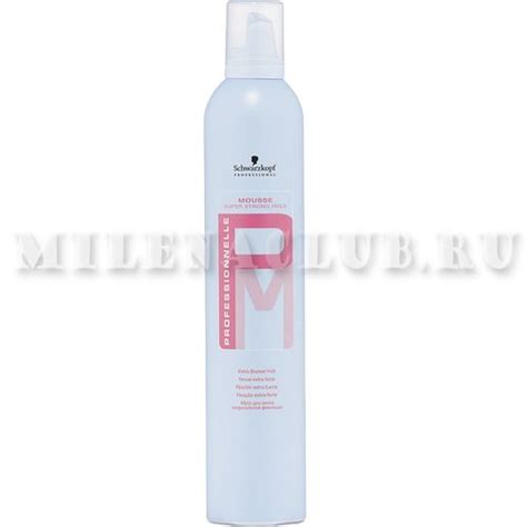 Купить Schwarzkopf Professionnelle Мусс для волос сверхсильной фиксации ...
