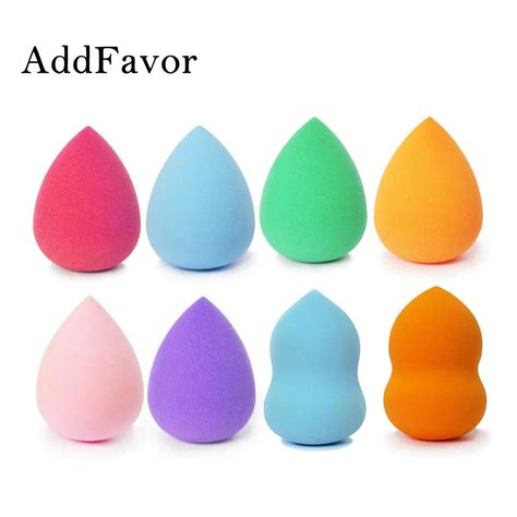 Addfavor 2pcs Cosmetic Puff Foundation Powder Bb Cream Makeup Sponge Smooth Face Make Up Sponges