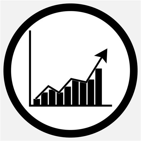 Black Graph Icon Png