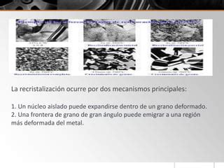 Recristalizacion Ppt