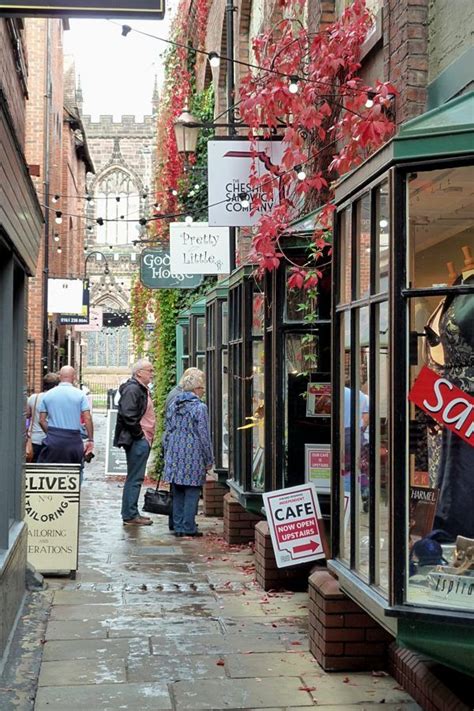 Alley in Chester City Centre, Cheshire | Chester city, Chester city centre, Visiting england