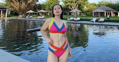 Diễn viên Ngọc Lan diện bikini khoe vóc dáng sau khi giải nghệ ở tuổi U Useful vn