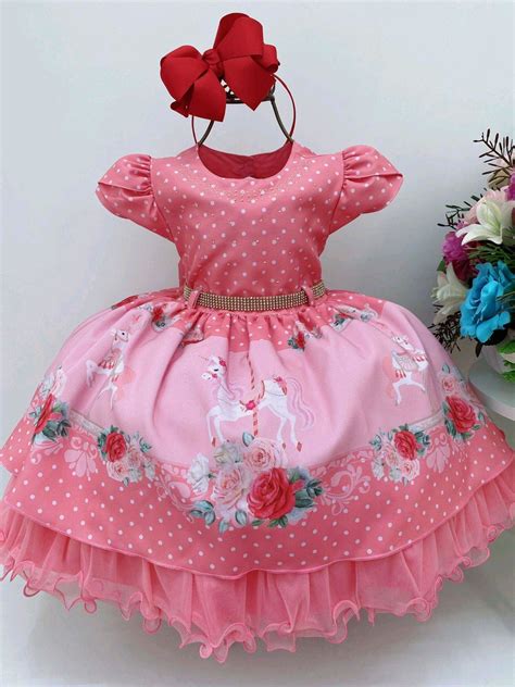 Vestido De Festa Infantil Longo Rose Nude Daminha Noivinha Elo