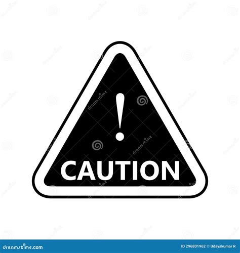 Caution Signs. Symbols Danger And Warning Signs. Warning Attention