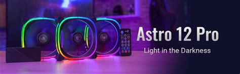 Amazon.com: Aerocool Astro 12 Pro Bundle – 3x ARGB Fans 120mm, 1x H66F ...