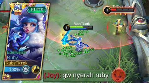 Tutorial Ruby Lawan Joy User Ruby Wajib Tau Trik Jago Main Ruby Youtube