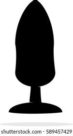 Anal Tube Vector Icon Stock Vector Royalty Free Shutterstock