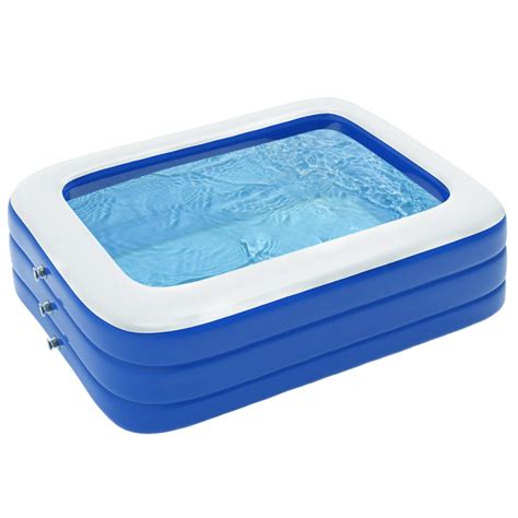 Piscinas Inflaveis Para Adultos - Piscinas Infláveis Adultos 1100L Família Piscinas 250*160*50cm | Shopee ...