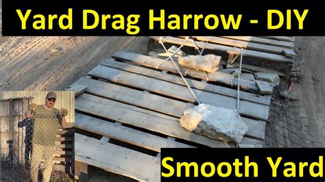 Simple Yard Drag Harrow Diy Build Youtube