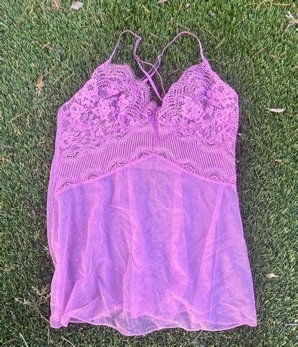 Victoria S Secret Sheer Lingerie Babydoll Top Size M From Savannah